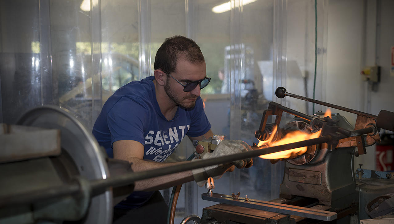 Souffleur de verre et d’ambition 
