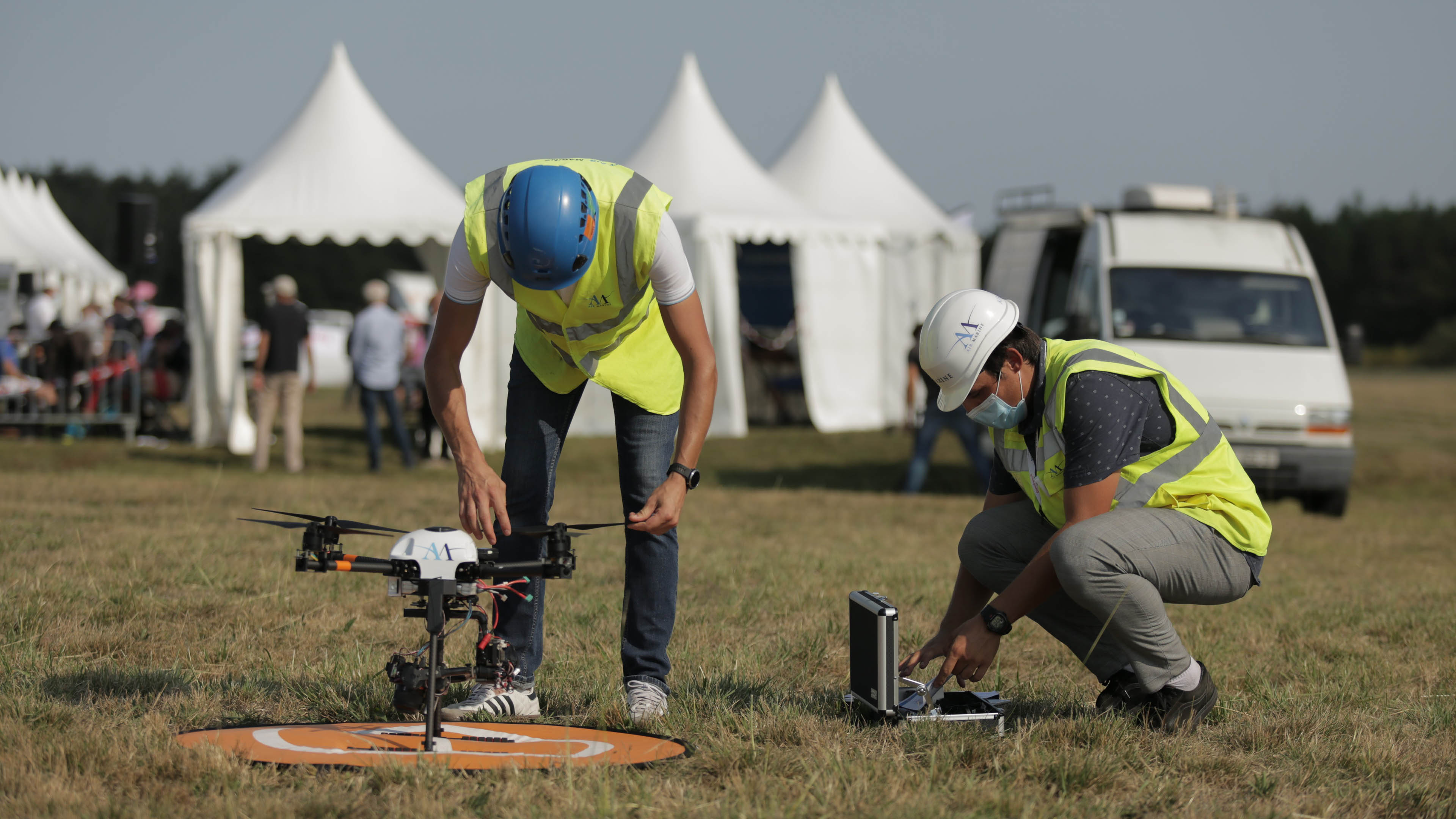 Démonstration drone
