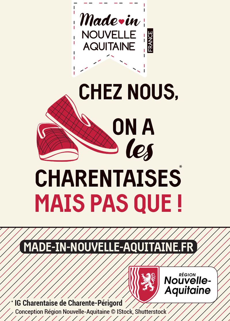 Dessin de charentaises (Chaussons)