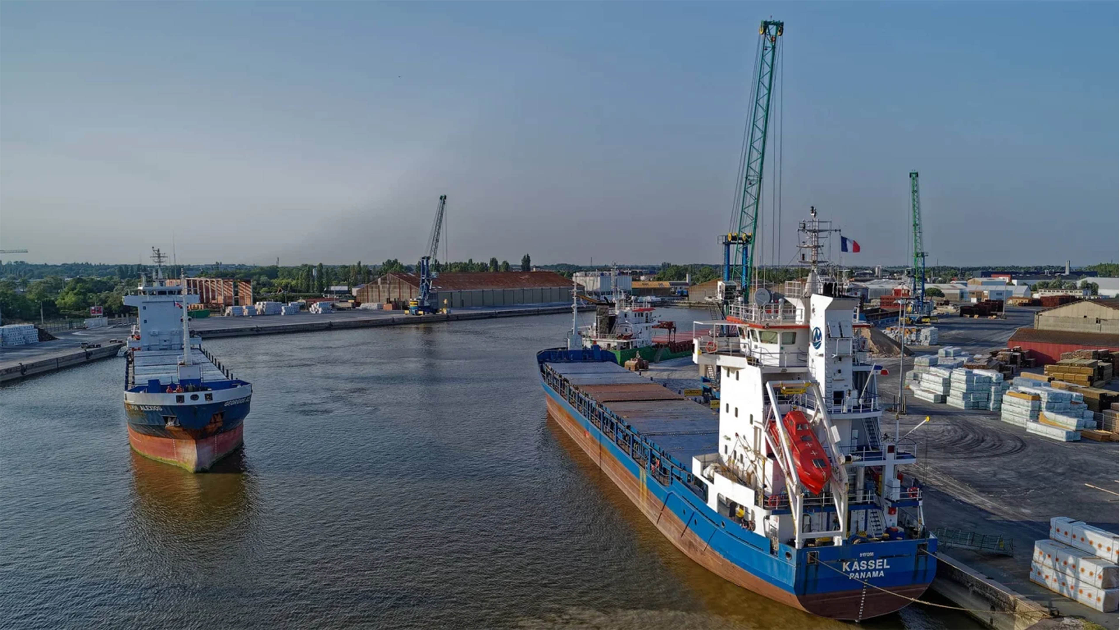 transport maritime port de Tonnay