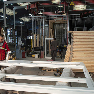 Guillaumie : des maisons tout bois
