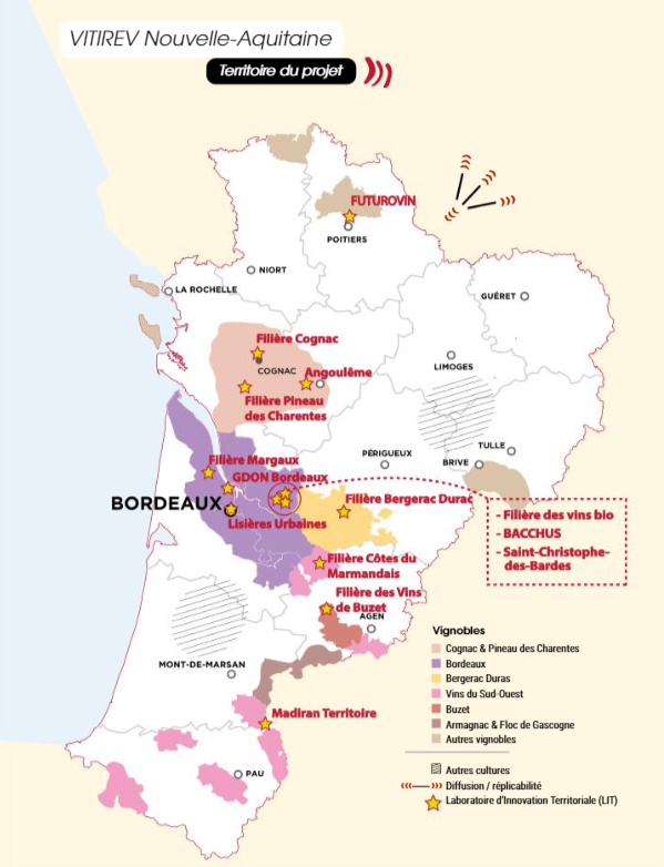 Vitirev Territoire du projet
