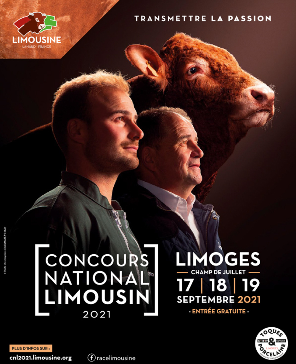 affiche concours national limousin 2021