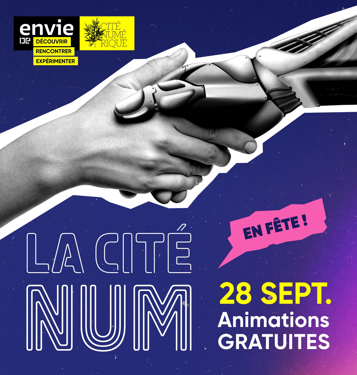 affiche cite numérique en fête