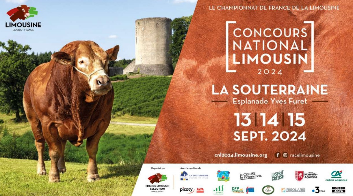 affiche cnl 2024 vache et informations