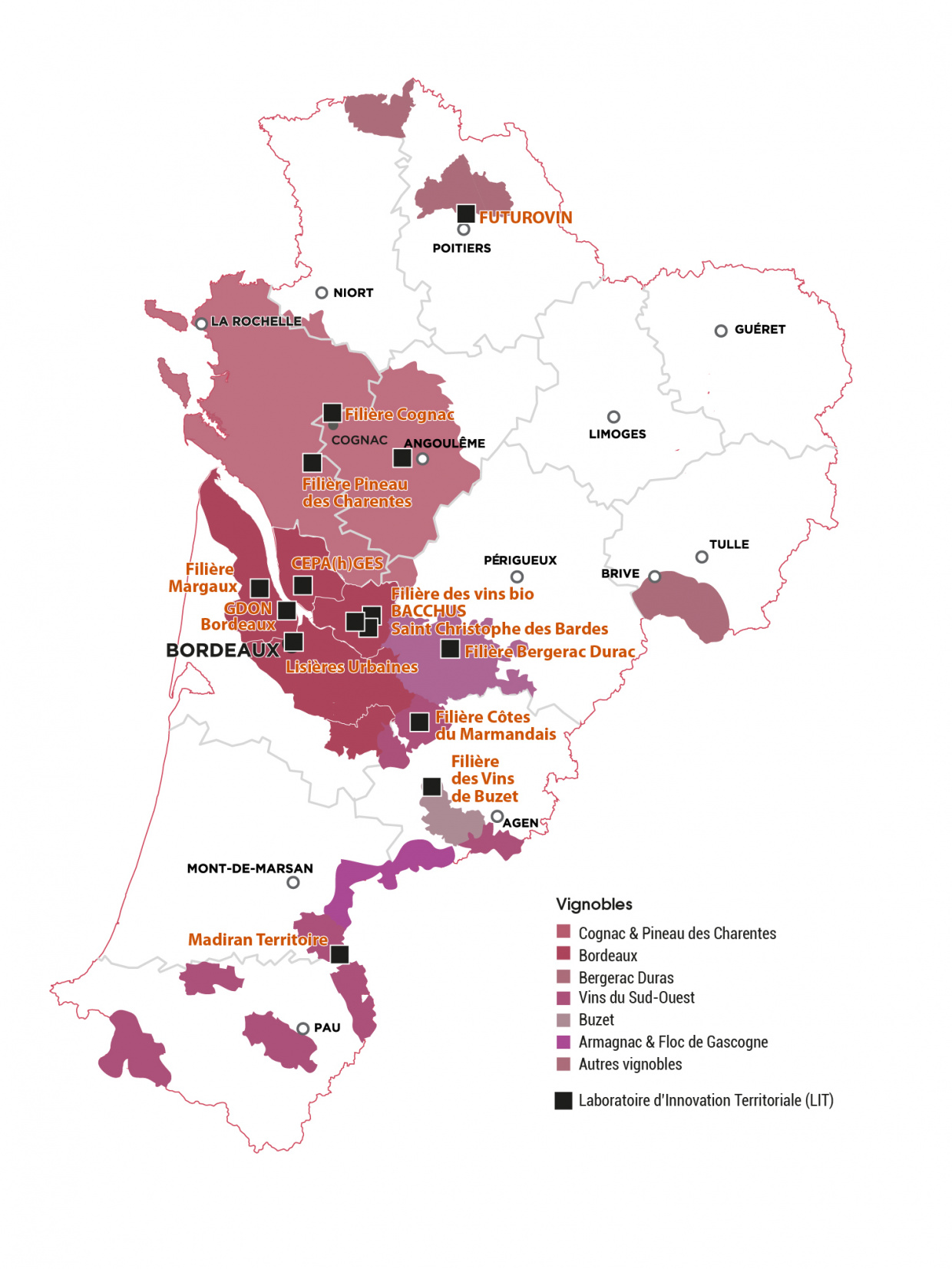 Carte VitiREV