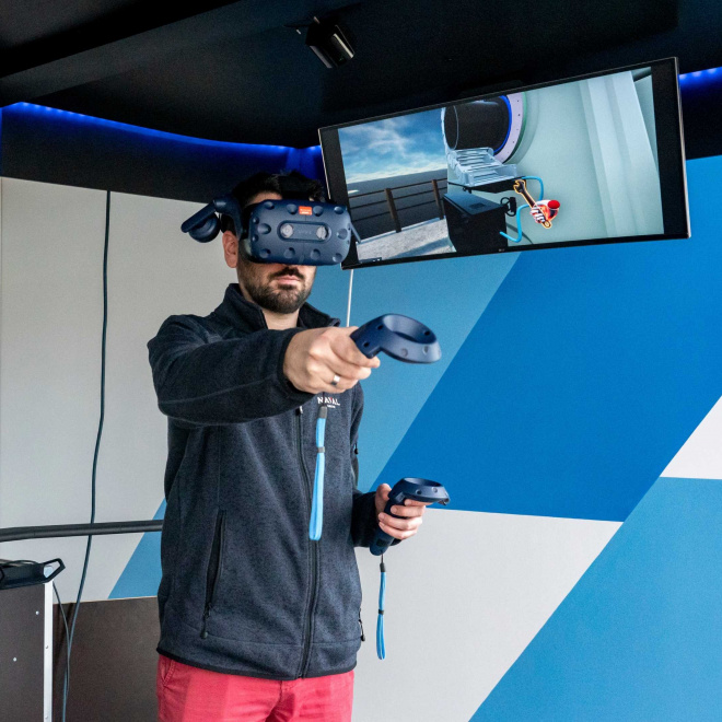 Training Center 4.0 : la réalité virtuelle forme les marins de demain